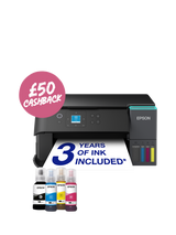 Epson EcoTank ET-2950 Three-In-One Wi-Fi Printer with High Capacity Integrated Ink Tank System, Black