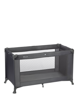 Bebeconfort Calm Dreams Travel Cot, Mineral Black - view 2, Mineral Black