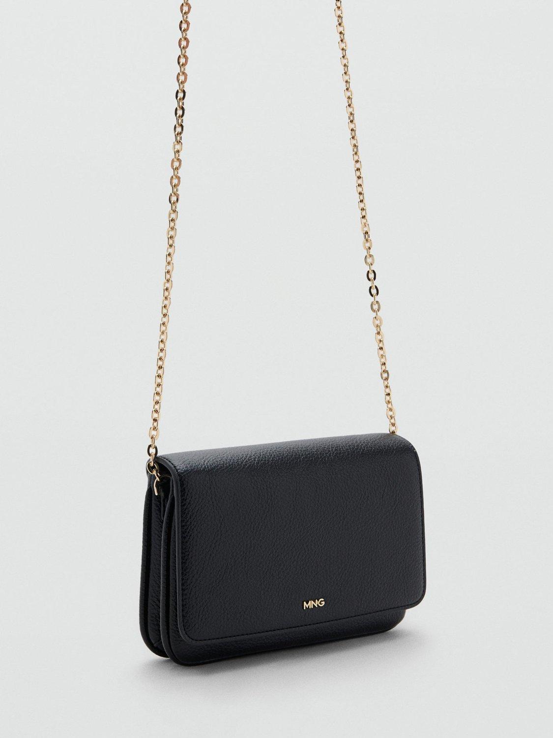 Product image 2 of 5, which shows Mango Corina Crossbody Bag, Black