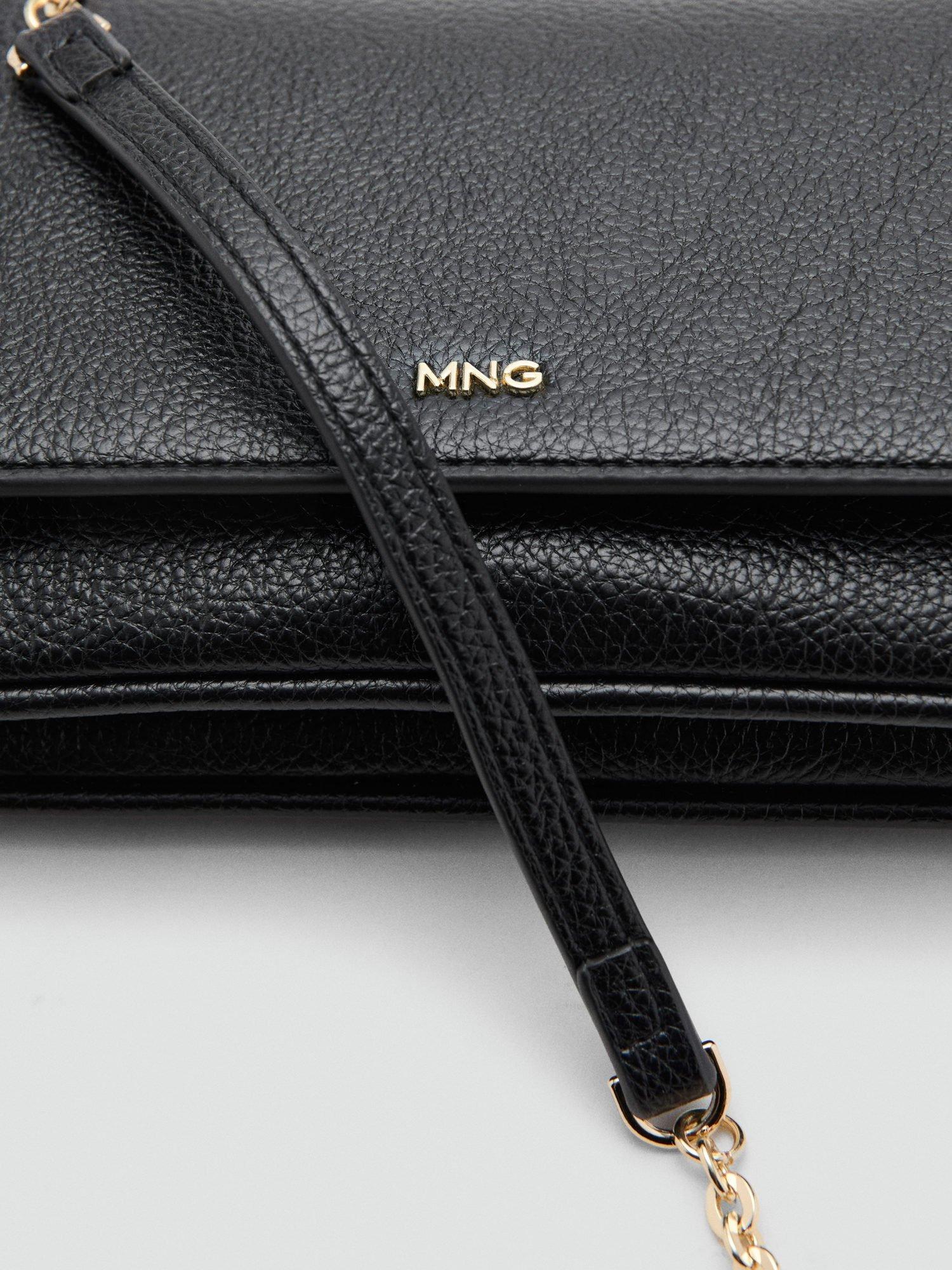Product image 3 of 5, which shows Mango Corina Crossbody Bag, Black