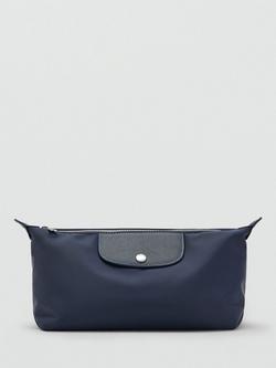 Mango Nanda Zipped Pouch Bag, Navy, Navy