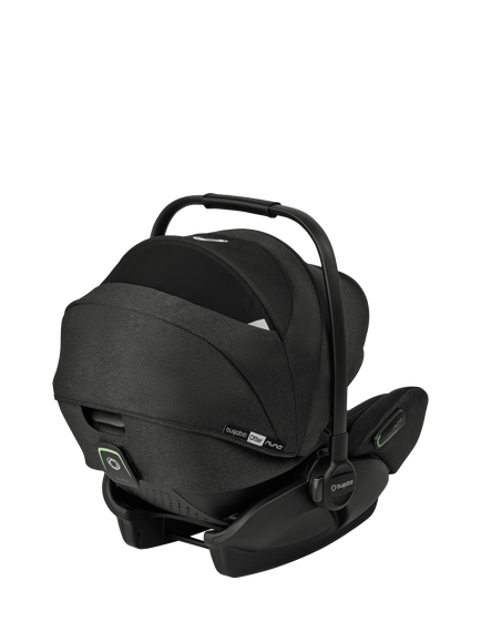 Bugaboo Otter by Nuna i-Size Baby Car Seat - view 2, Mineral Washed Black