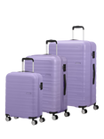 American Tourister High Turn 4-Wheel Suitcase, 3pc Set, Lavender