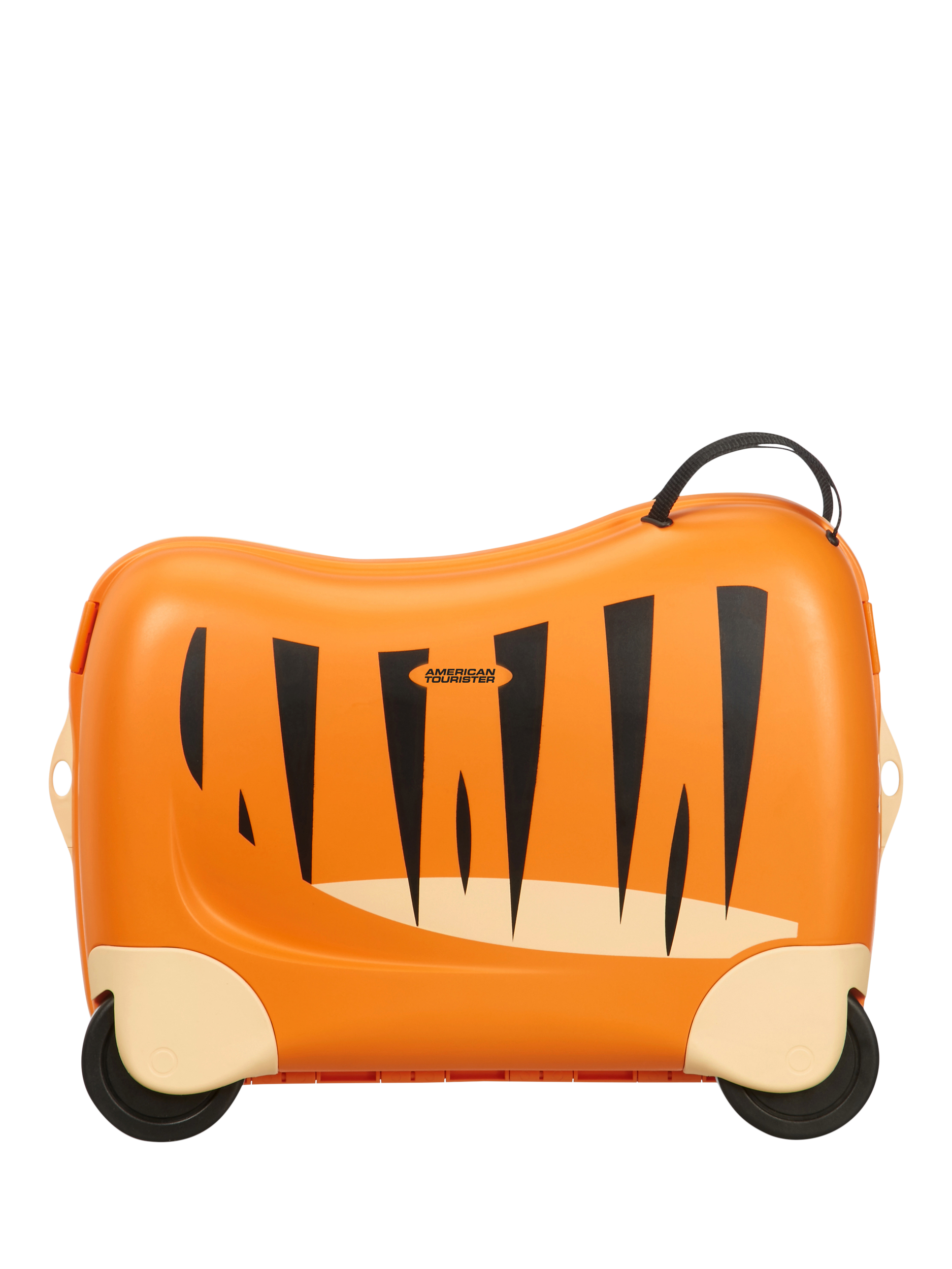 American Tourister Kids' Funrider Tiger 4-Wheel Travel Case, Orange