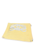 Pre-loved LOEWE Suede Anagram Pouch, Yellow