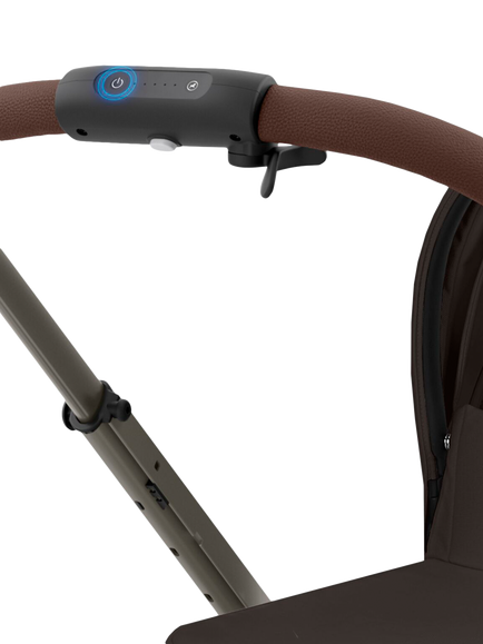 Cybex eGazelle S Pushchair, Chocolate Brown - view 2, Chocolate Brown
