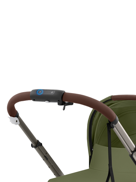 Cybex eGazelle S Pushchair, Moss Green - view 2, Moss Green