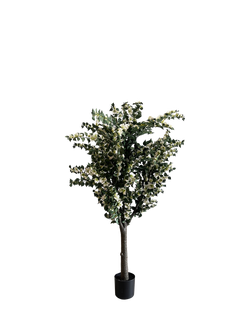 Vistafolia Artificial Large Amalfi Bloom Bougainvillaea Tree & Pot, H150cm, Pink, Ivory