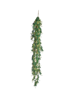Vistafolia Artificial Jasmine Trailing Plant, 200cm, Green, Green