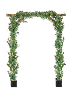 Vistafolia Artificial Jasmine Trailing Plant, 200cm, Green - view 2, Green