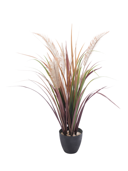 Vistafolia Outdoor Artificial Large Grasses, Copper, Copper