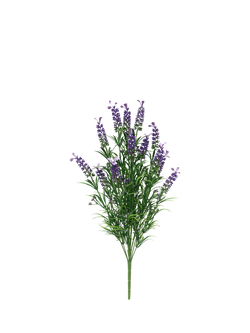 Vistafolia Artificial French Lavender Colour Box, Purple/Green - view 2, Purple