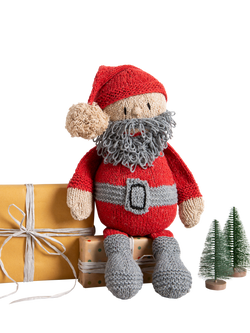 Wool Couture Santa Claus Knitting Kit, Silver Linings