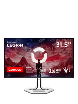 Lenovo Legion Pro 32UD-10 OLED HDR 4K Ultra HD Gaming Monitor, 31.5”, White