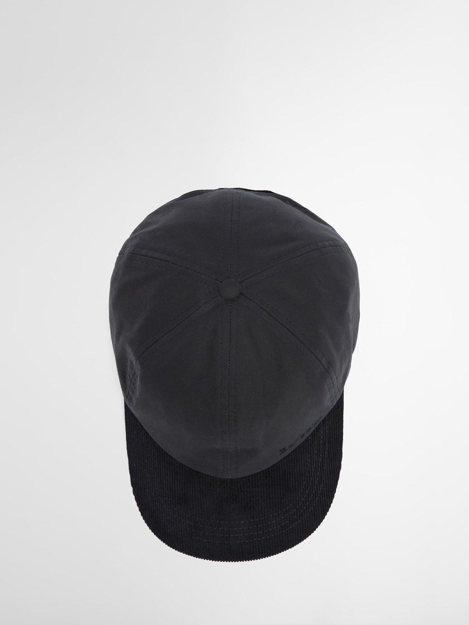 Product image 4 of 9, which shows Barbour Ashby Waxed Cotton Cap, Navy