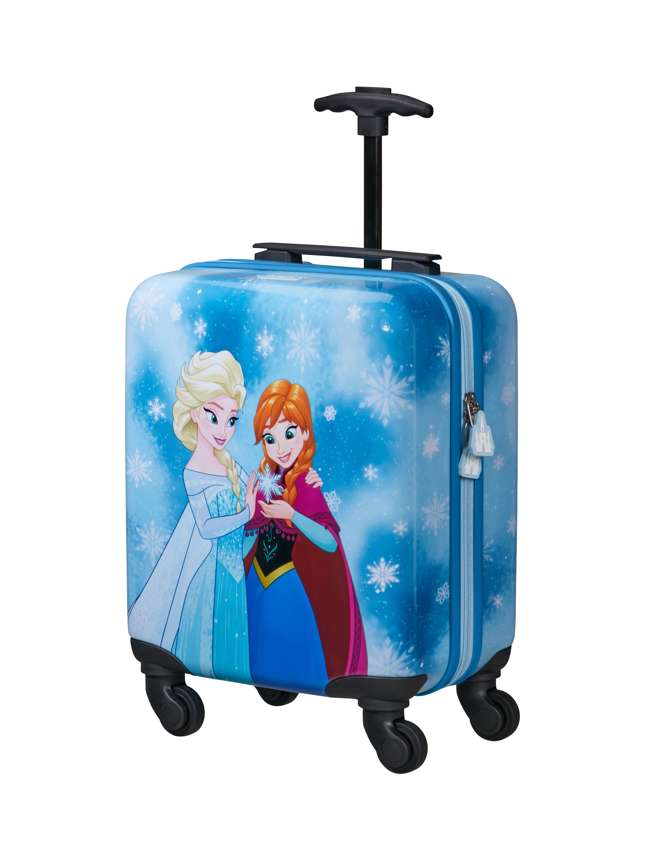 Samsonite Kids' Disney Elsa and Anna 4-Wheel 45/16 Suitcase