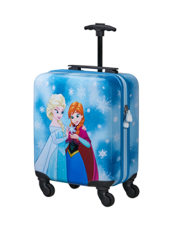 Samsonite Kids' Disney Elsa and Anna 4-Wheel 45/16 Suitcase, Frozen Magic, Frozen Magic