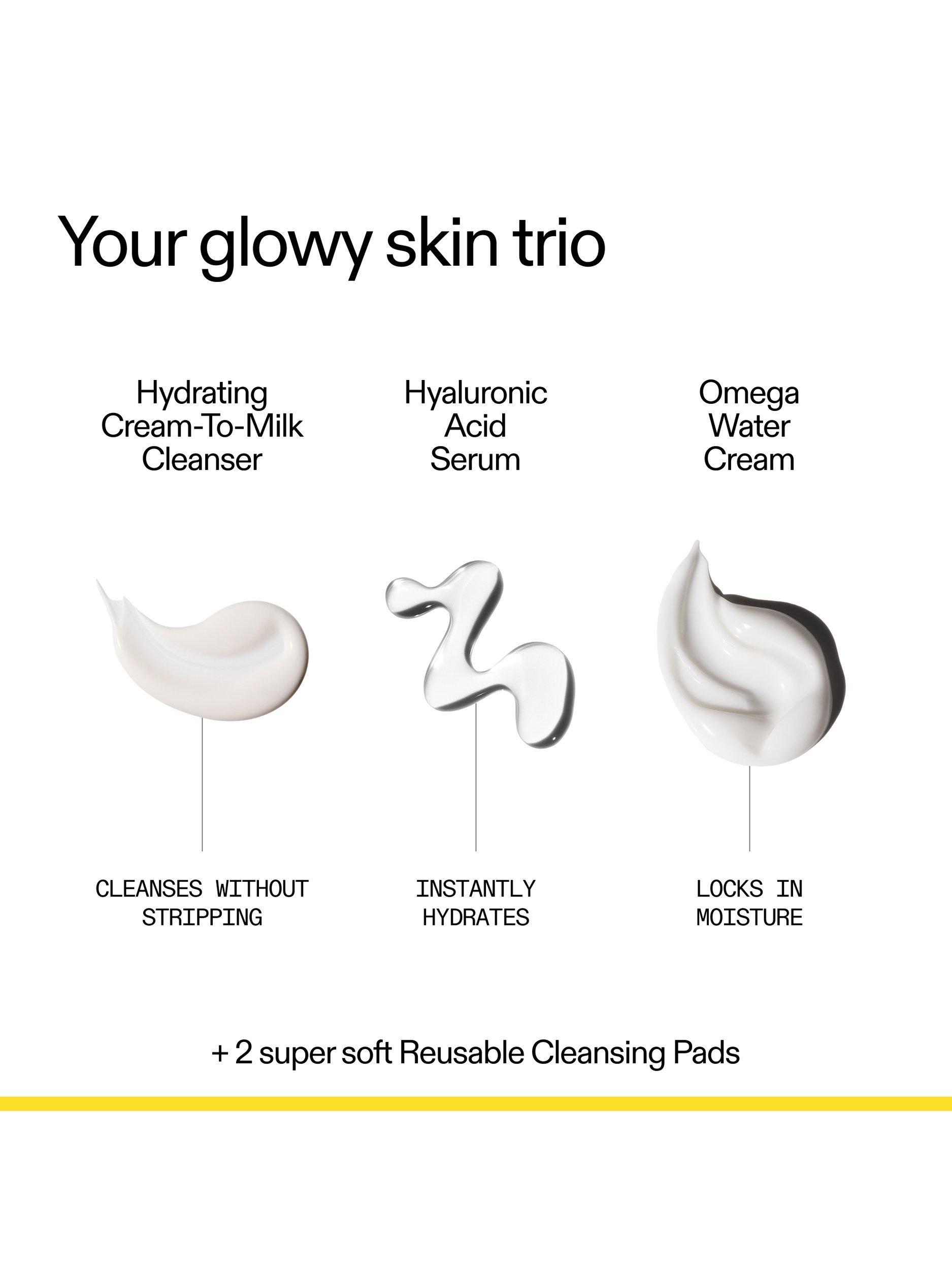 Product image 3 of 6, which shows The INKEY List Glow Hard Or Go Home Skincare Gift Set