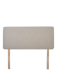 John Lewis OUTLET Sonning Upholstered Headboard, Double, Like New, Cotton Effect Beige