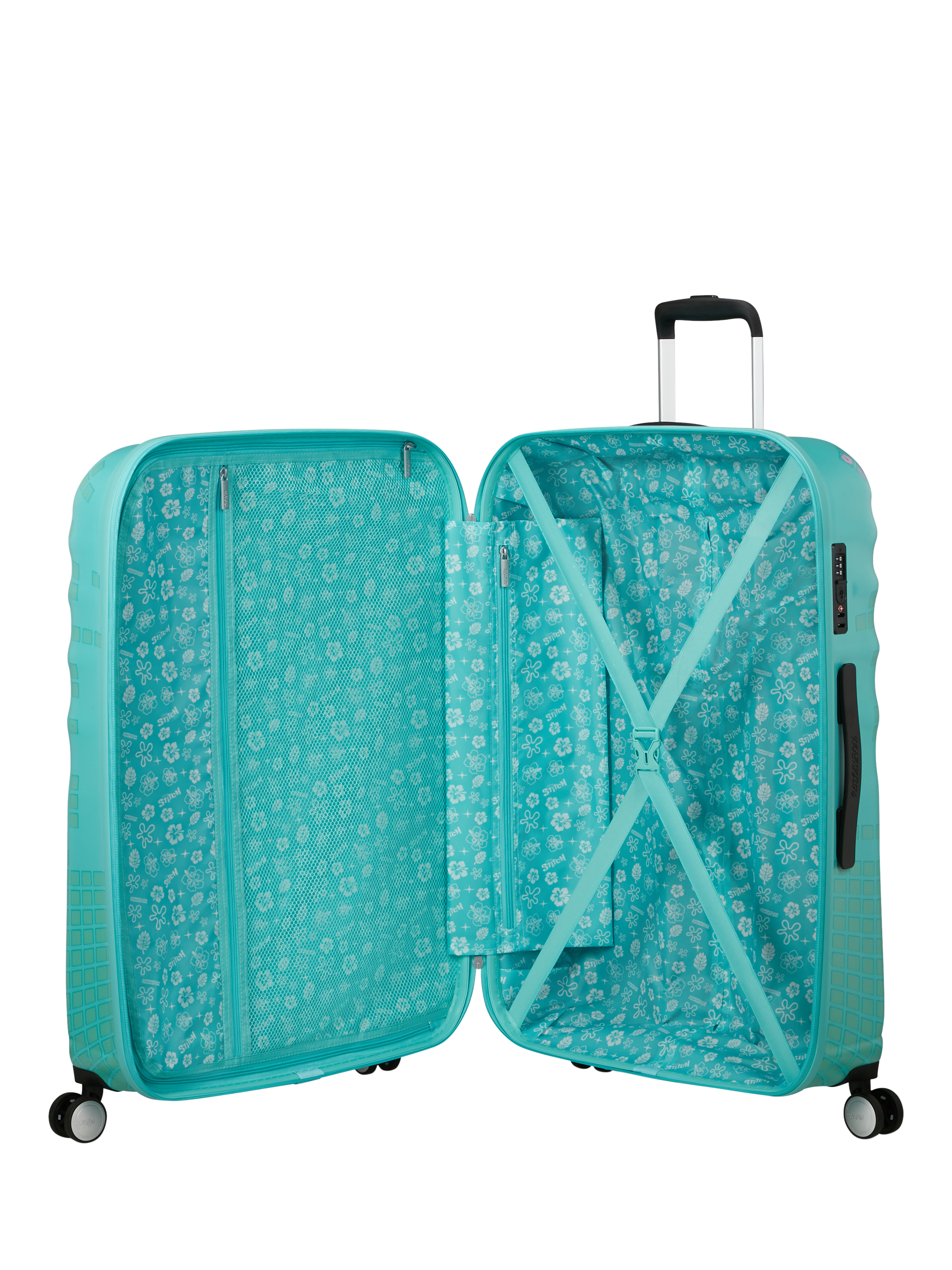 American Tourister Disney Stitch Flower Spinner 77cm Large