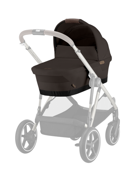 Cybex Gazelle S Carrycot, Chocolate Brown, Chocolate Brown