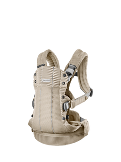 BabyBjörn Harmony 3D Mesh Baby Carrier, Grey Beige, Grey Beige