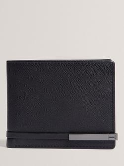 Ted Baker Santour Leather Wallet, Black, Black