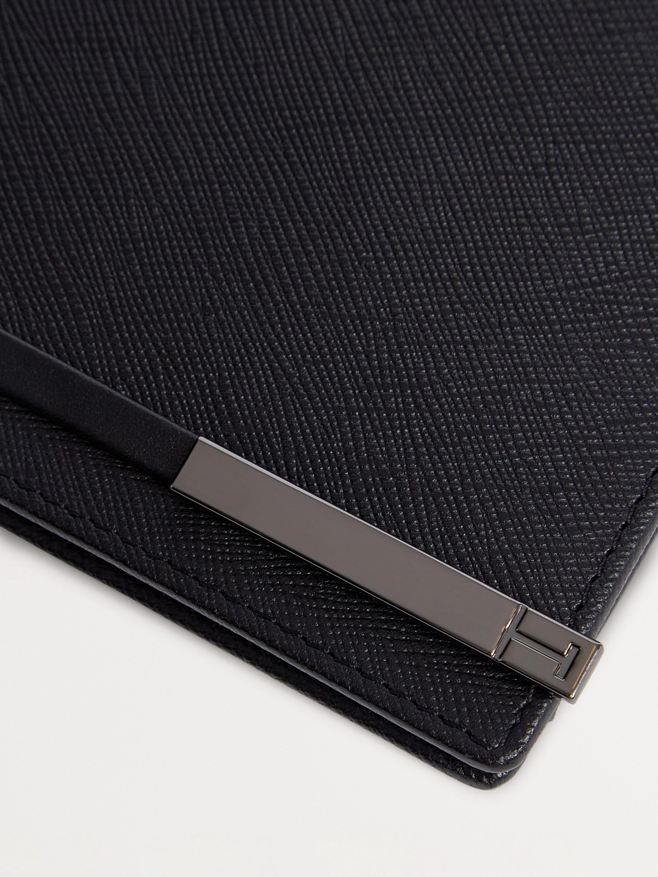 Product image 2 of 4, which shows Ted Baker Santour Leather Wallet, Black