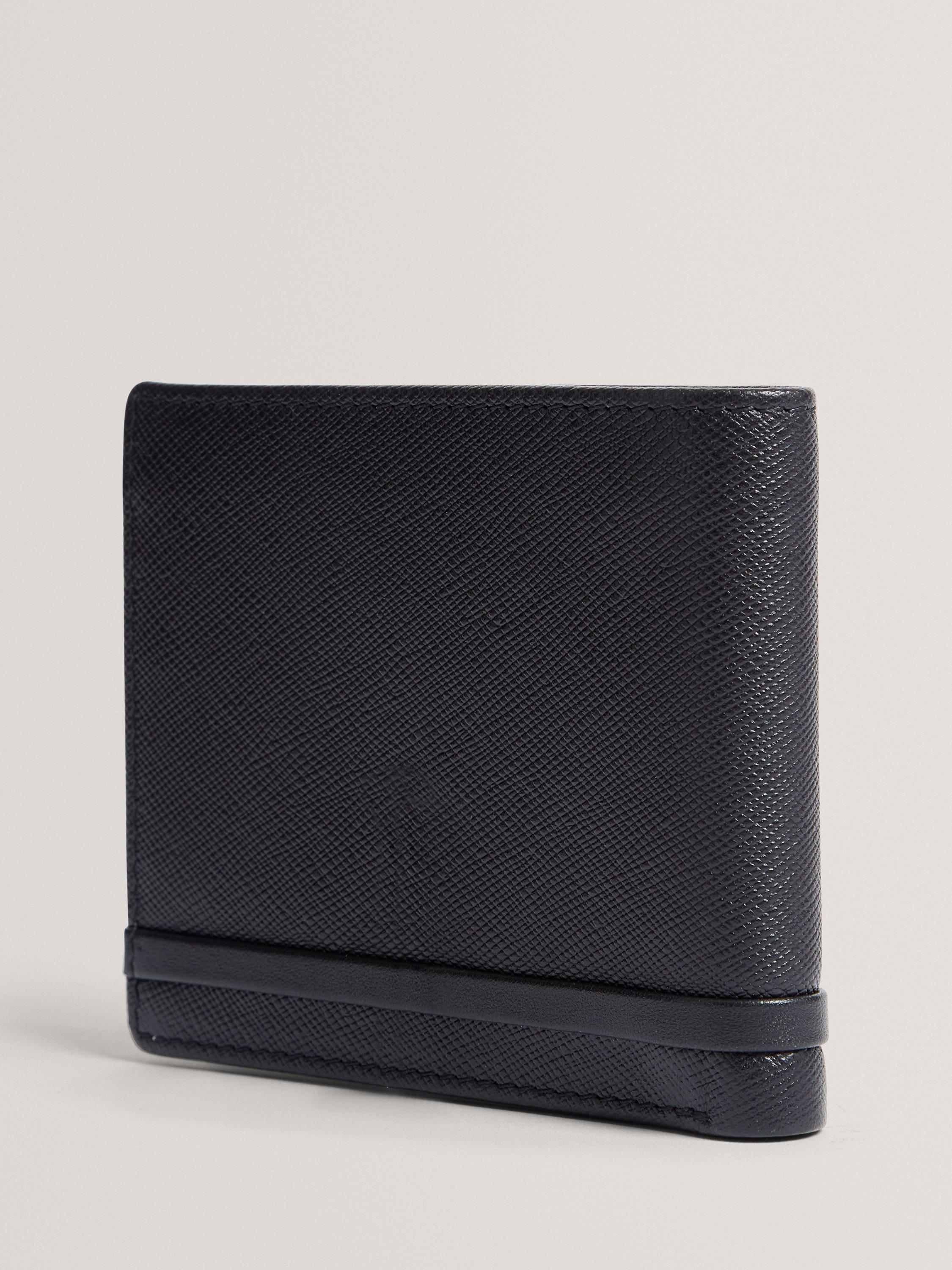 Product image 4 of 4, which shows Ted Baker Santour Leather Wallet, Black