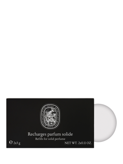 Diptyque Fleur de Peau Refillable Solid Perfume Refills, 2 x 3g, 
