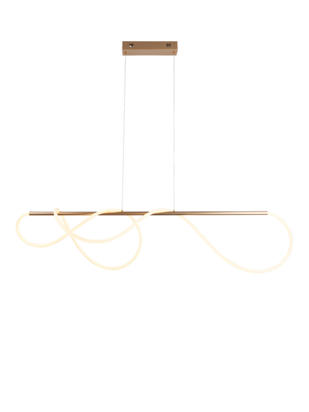 Bay Lighting Atola Pendant Ceiling Light, Gold, Gold Gold