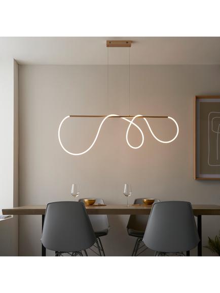 Bay Lighting Atola Pendant Ceiling Light, Gold - view 2, Gold Gold