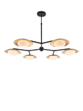Bay Lighting Rajka 6 Arm Ceiling Light, Nearly Black