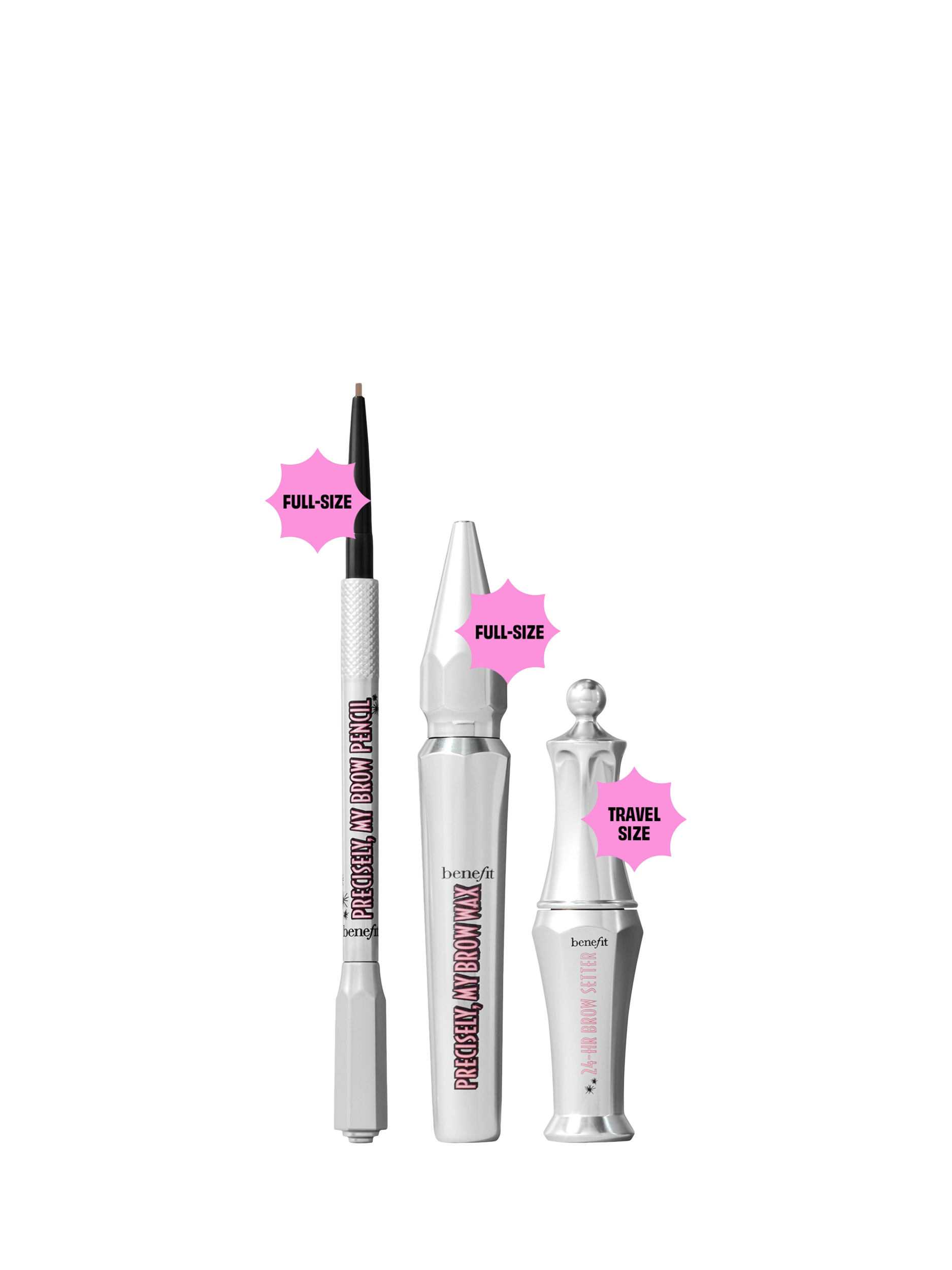 Product image 8 of 10, which shows Benefit BROWminoes Eyebrow Makeup Gift Set, 2.5