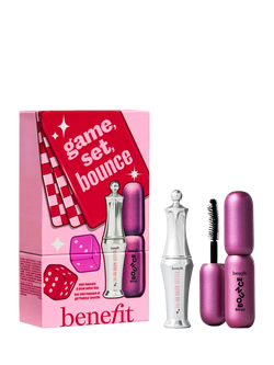 Benefit Game Set Bounce Mascara and Brow Stocking Filler Makeup Gift Set, 