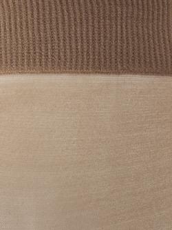 John Lewis 10 Denier Ankle-High Tights, Pack of 3 - view 2, Almond