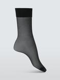 John Lewis 10 Denier Knee-High Tights, Pack of 3, Navy