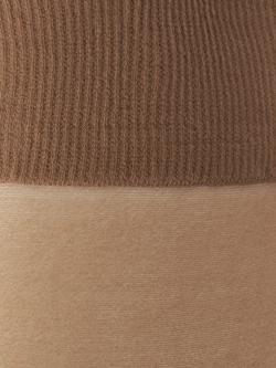 John Lewis 10 Denier Knee-High Tights, Pack of 3 - view 2, Almond