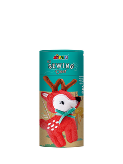 Avenir Plush Deer Sewing Kit, Multi