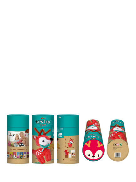 Avenir Plush Deer Sewing Kit - view 2, Multi