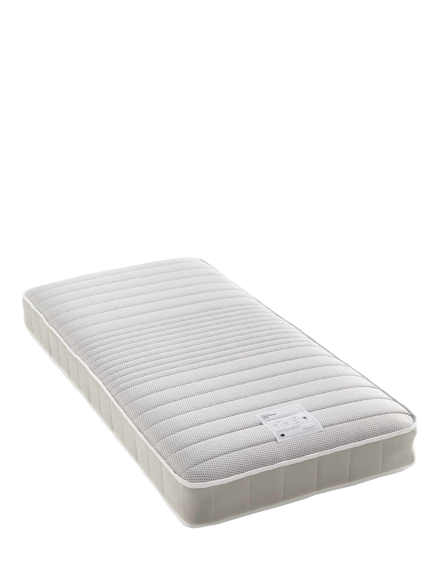 John Lewis OUTLET Open Spring Comfy Mattress, Regular Tension, Small Double, Like New