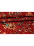 Gooch Oriental Pictorial Pure Wool Rug, Red, L180 x W125 cm