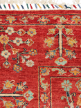 Gooch Oriental Pictorial Pure Wool Rug, Red, L242 x W179 cm