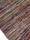 Gooch Oriental Stripe Gabbeh Pure Wool Runner Rug, Multi, L292 x W67 cm