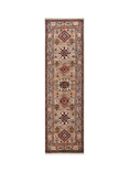 Gooch Oriental Supreme Kazak Pure Wool Runner Rug, Beige, L192 x W57 cm