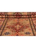 Gooch Oriental Supreme Kazak Pure Wool Runner Rug, Brown, L296 x W82 cm