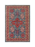 Gooch Oriental Supreme Kazak Pure Wool Rug, Green, L174 x W122 cm