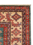Gooch Oriental Supreme Kazak Pure Wool Rug, Green, L238 x W171 cm