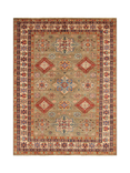 Gooch Oriental Supreme Kazak Pure Wool Rug, Grey, L231 x W176 cm