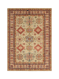 Gooch Oriental Supreme Kazak Pure Wool Rug, Grey, L236 x W170 cm